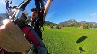 Paragliding Tandemflug Breitenberg Tandemflug tandem guru