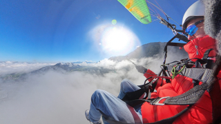 Gleitschirmflug Tandemflug Breitenberg Tandemflug tandem guru