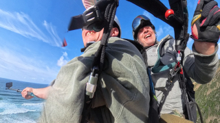 Paragliding Tandemflug Portugal Coastal Soaring