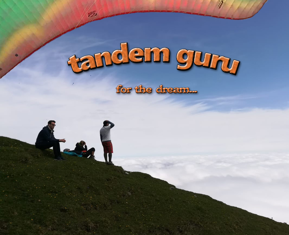 Paragliding Tandemflug Pfronten Raum Füssen - dream the dream mit tandem guru am Breitenberg