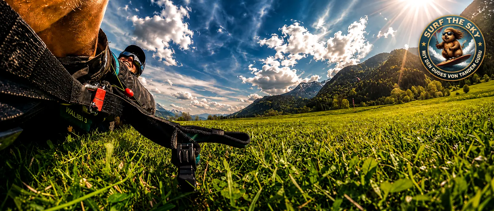 Tandemflug Gutschein und Flugabenteuer mit Tandem Guru